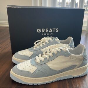 New GREATS The Brighton Light Blue Sneaker Women